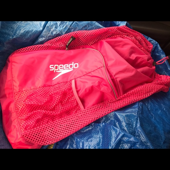 Speedo mesh nylon pink large bag - Picture 3 of 16